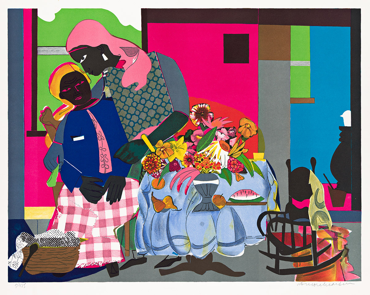 ROMARE BEARDEN (1911 - 1988) Morning (Carolina Morning).